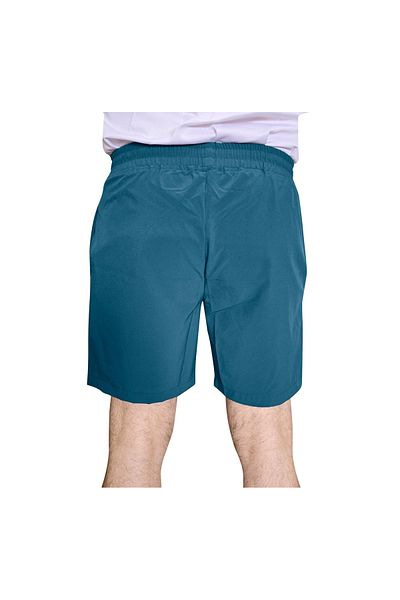 raru Pantaloni scurți țesuți de culoare petrol - PERDO