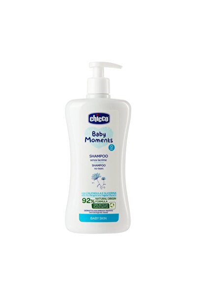 Chicco Baby Moments Shampoo No-tears For Baby Skin 0m 500ml