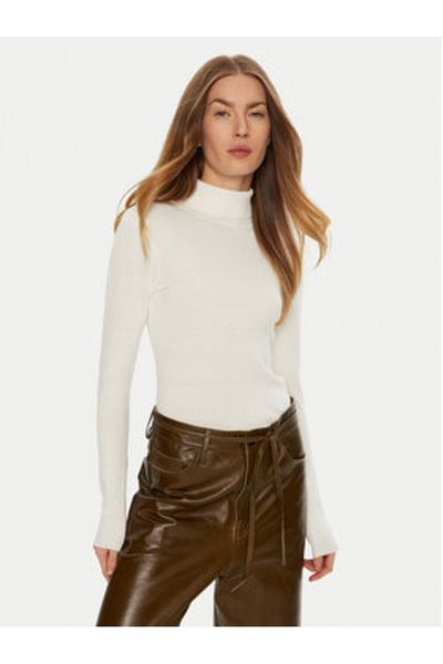 Access Fashion Women's Turtleneck 44-8074 White