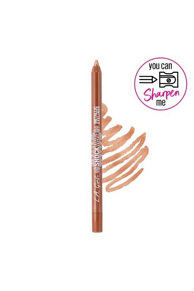 L.A. Girl Metallic eyeliner, L.A. gel type. Girl Shockwave Metallic Eyeliner Penny, 1.2g