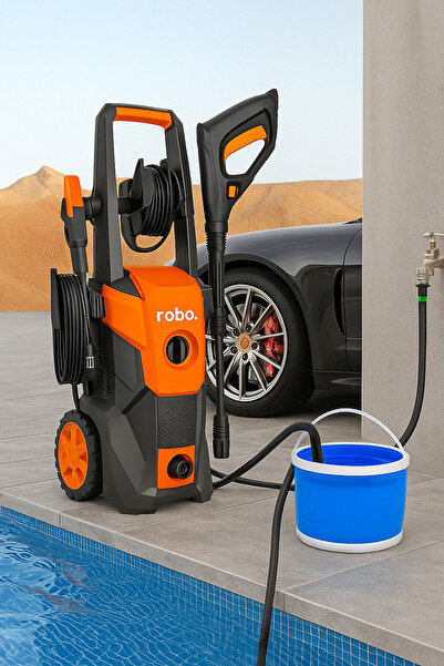 ROBO Yüksek Basınçlı Yıkama Makinesi 1800w 180 Bar Yeni Versiyon