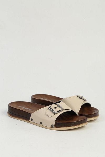 Pierre Cardin Cream Women's Slippers Pc-7426