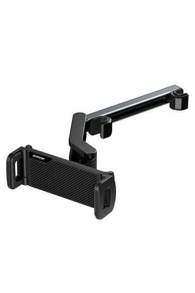 REDz Accessories Extendable Headrest Holder, Joyroom JR-ZS369, Phone/Tablet, Adjustable and Rotatable, Black