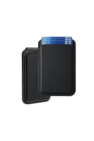 HTstore Zore Crd-06 Faux Leather Look Magnetic Card Holder