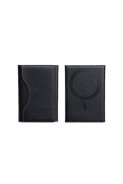 HTstore Zore Crd-04 Faux Leather Look 5 Compartment Magnetic Card Holder