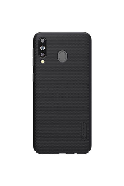 REDz Accessories Original Nillkin Case, Compatible With Samsung M30, Black, Frosted Shield Series, Thin Polycarbonate