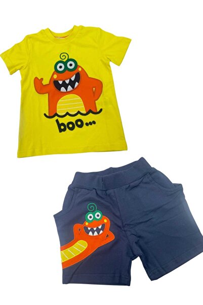 DENO KİDS ERKEK ÇOCUK ŞORTLU TAKIM