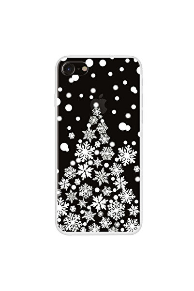 REDz Accessories Carcasă de Crăciun compatibilă cu iPhone 7/8/SE2, model de b...