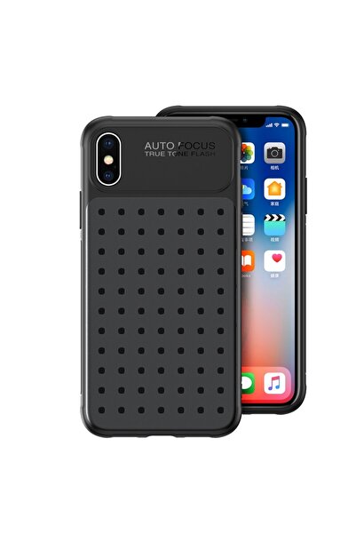 REDz Accessories Husă cu orificii de ventilație, compatibilă cu iPhone XS Max...