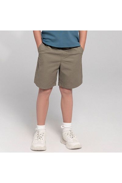 Giordano شورت للأطفال من القطن المائل بخصر مطاطي