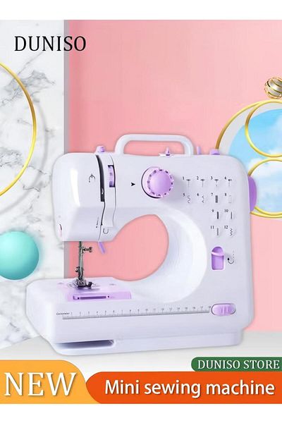 Generic Portable Household Sewing Machine Small Electric Mini Multi-function Household Sewing Machine