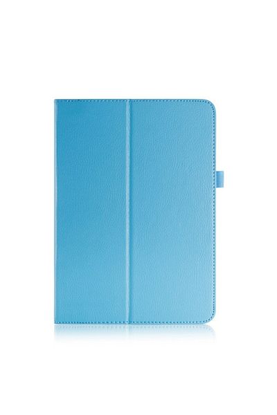REDz Accessories Case for iPad Pro 11 (2018), blue, eco-leather, with stand, Litchi texture