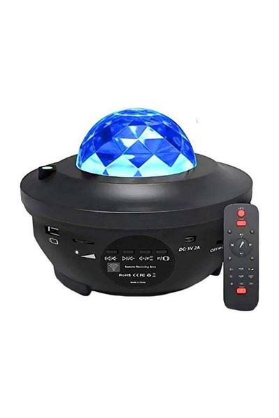 Generic Cool Baby Bluetooth LED Star Projector Night Lamp Multicolour