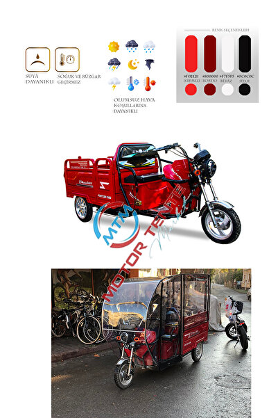 Motor Marketim Motolüx 7100 Üç Tekerli Motor Brandası