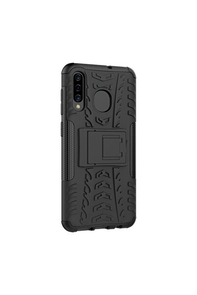 REDz Accessories Husă de protecție cu suport, compatibilă cu Samsung A20 / A3...