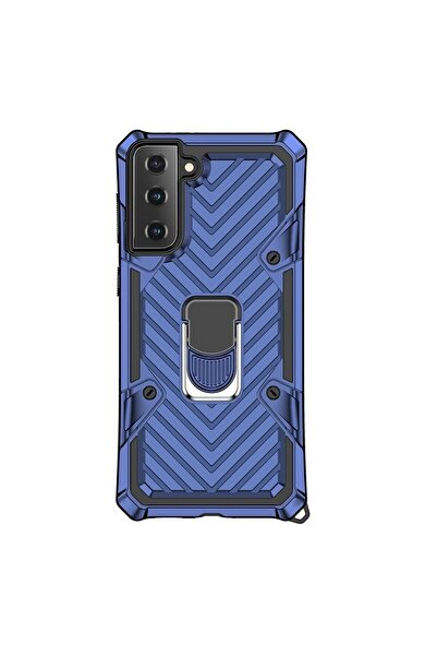 REDz Accessories Husă pentru Samsung S21 Plus, cu inel rotativ de susținere, ...