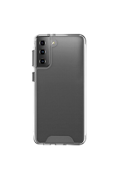 REDz Accessories Carcasă compatibilă cu Samsung S21 Plus, model Space, transparentă, rezistentă la șocuri și zgârieturi