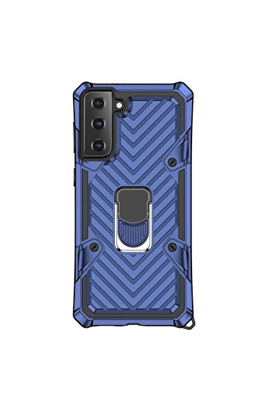 REDz Accessories Husă pentru Samsung S21 Ultra, cu inel rotativ de susținere,...