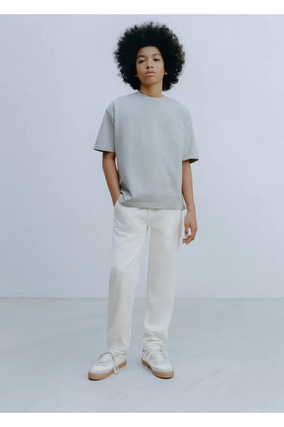 ASL GOLF CLUB Boy's Carpenter White Jean Trousers