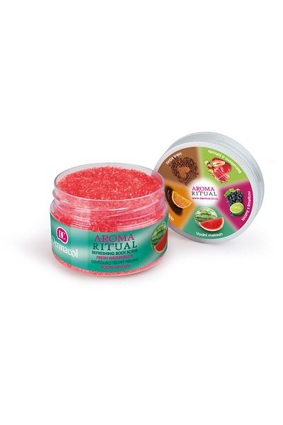 Dermacol Aroma Ritual refreshing body scrub - Fresh Watermelon