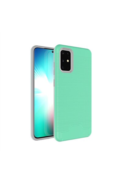 REDz Accessories Carcasă compatibilă cu Samsung S20 / S20 5G, verde, policarbonat și TPU, model rezistent la șocuri, finisaj periat