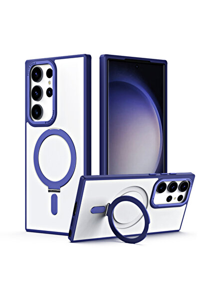 REDz Accessories Carcasă Smart Ring, Magsafe, compatibilă cu Samsung S23 Ultr...