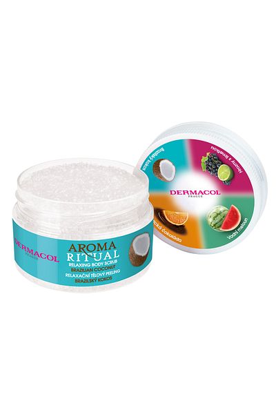 Dermacol Aroma Ritual - relaxing body scrub Brazilian coconut 200 g