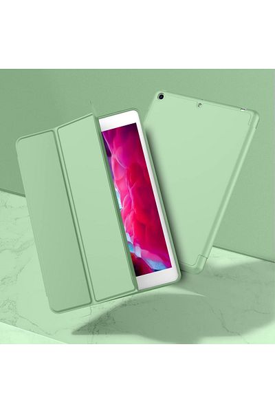 REDz Accessories Book Case with Pen Holder for Apple iPad Mini 4/5, Full Protection, Foldable, Mint Green