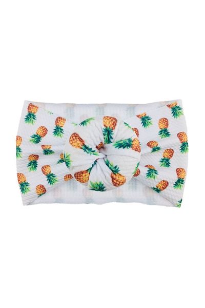 Superbaby Wide turban headband with print - Model 21