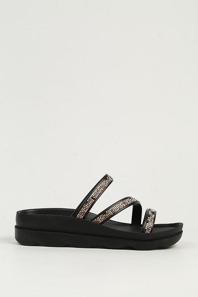 Pierre Cardin Black Women's Slippers Pc-7489