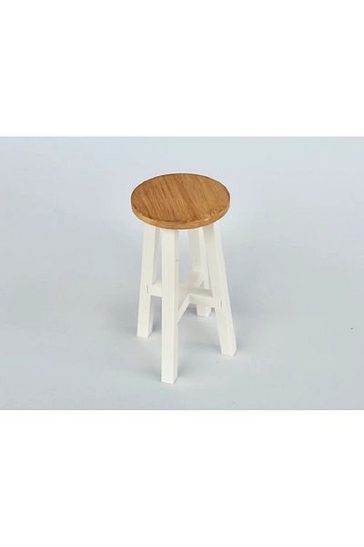 CharmFancy 1/12 Scale Stool Set Miniature Diorama Ware Accessory