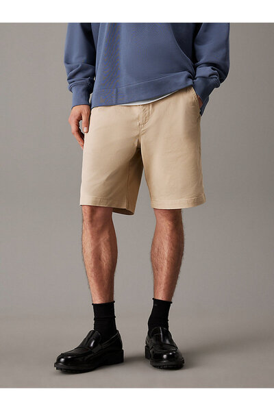 Calvin Klein Erkek Kahverengi Şort