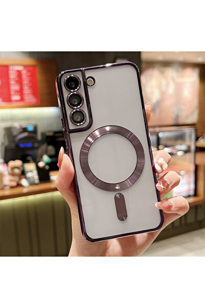 REDz Accessories Carcasă mată de lux, Magsafe, compatibilă cu Samsung S23 Plu...