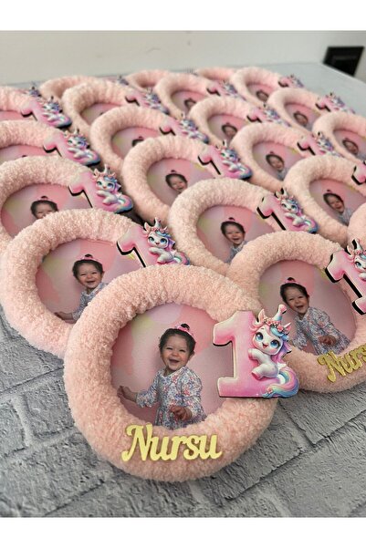 Magnet 10 adet fotoğraflı doğum günü magneti