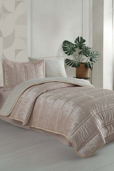 Elart Fancy Bedspread Single (180X230 cm) Ecru