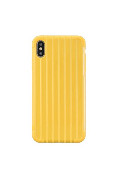 REDz Accessories Ημιμαλακή θήκη tpu, συμβατή με iPhone XS Max, κίτρινη, σε στ...