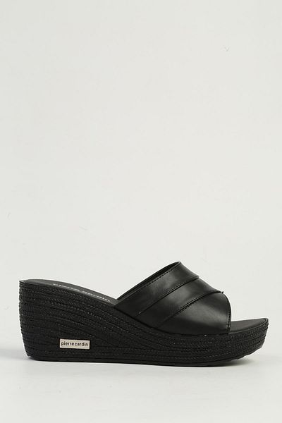 Pierre Cardin Black Women's Slippers Pc-7479