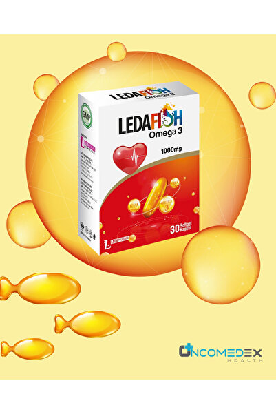 LedaPharma Ledafish Omega 3 1000mg 30 Softjel Kapsül