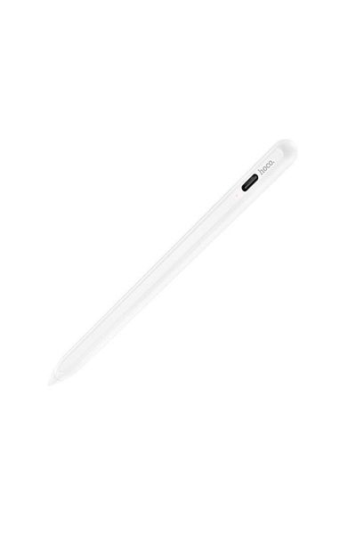 REDz Accessories Touch Pen Stylus, Universal Compatible, Hoco GM109, 12 Hours Battery Life, Fluent Use, White
