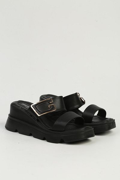 Pierre Cardin Black Women's Slippers Pc-7528