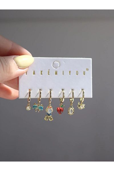 Reorah Collection Snow White Earring Set