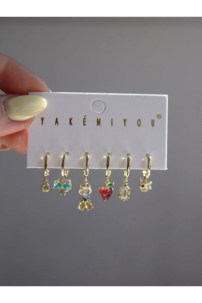 Reorah Collection Snow White Earring Set