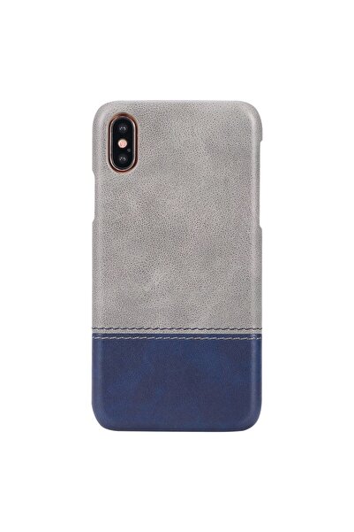 REDz Accessories -carcasă din piele și policarbonat, compatibilă cu iPhone XS...