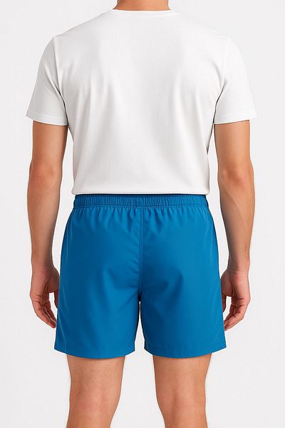 MARKAPIA Men's Pocketed Mesh Water Patterned Swim Shorts