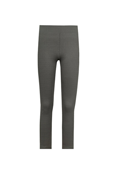 Timi Kids Devojčice Visok struk Rebrasta pletenina Rebrasto tajice-54575