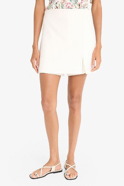 DeFacto Normal Waist Basic Straight Shorts Skirt C1860Ax25Sp