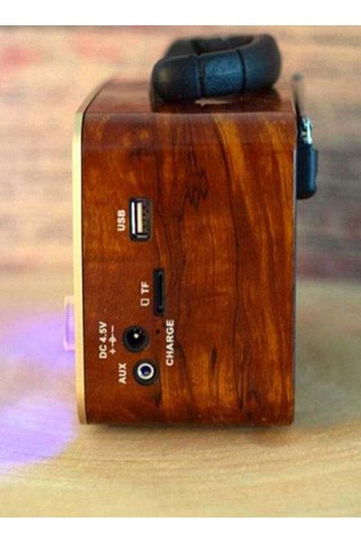 DLC brown radio