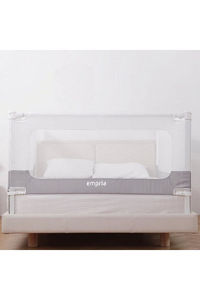 Empria Package: 3 Children's Bed Safety Barriers, With Double Safety, Bed 150x200 Cm
