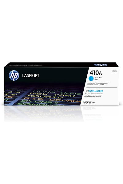 HP 410A Cyan Original Laserjet Toner Cartridge - Cf411A