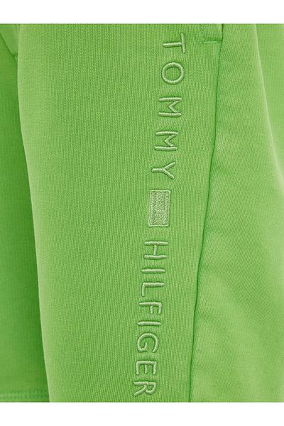 Tommy Hilfiger Boys Spring Lime Tonal Logo Sweatshorts